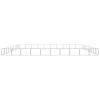 Dog Kennel Silver 1076.4 ft¬≤ Steel