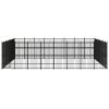 Outdoor Dog Kennel Steel 634.9 ft¬≤
