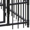 Outdoor Dog Kennel Steel 535.7 ft¬≤