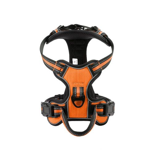 Dog Vest Chest And Back Breathable Reflective Gallus Hand Holding Rope