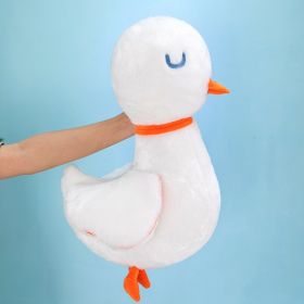 Big White Geese Doll Pillow Plush Toy (Option: Big White Duck-Height 65cm)
